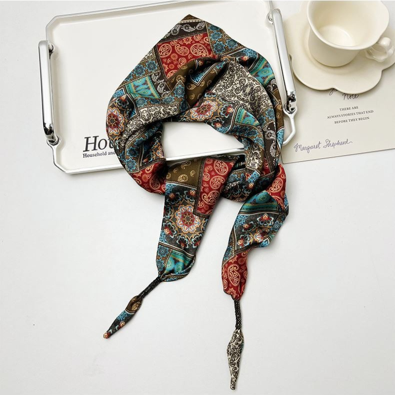 1 peça [cinto de lenço feminino] cinto de lenço feminino – cincher de cintura com alça longa para jeans, vestidos, calças – sotaque de cinto elegante