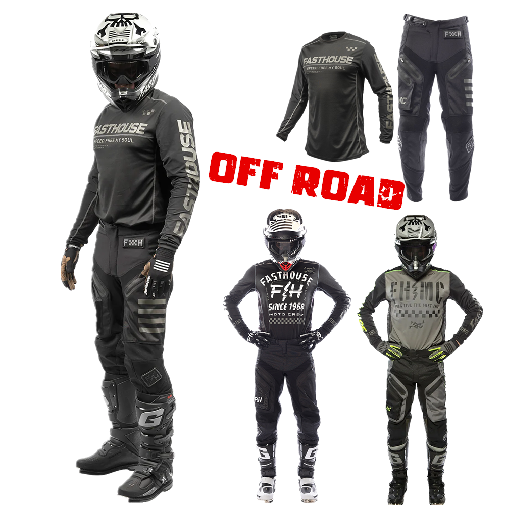 2023 FH Moto Suit Motocross Gear Set Off Road Jersey Set With Pocket Dirt Bike Jersey And Pants MX Racing Clothing