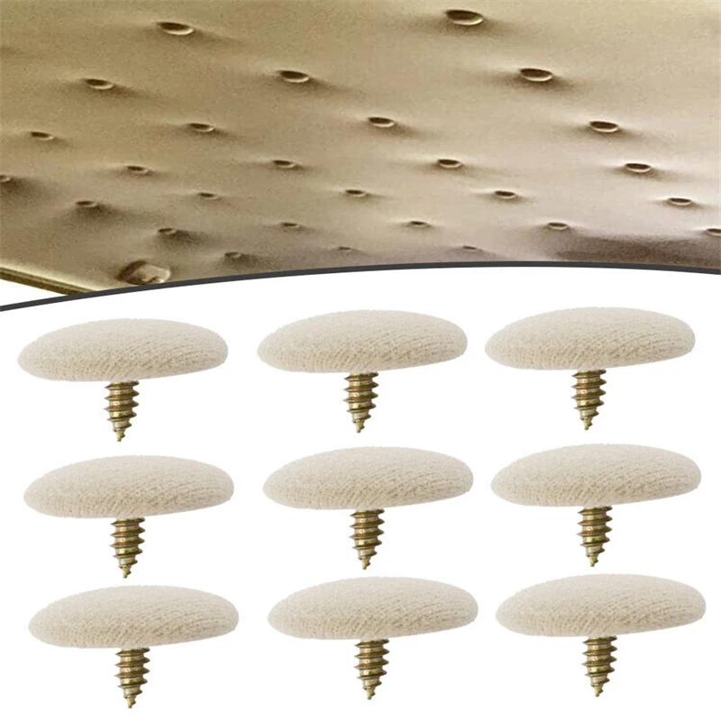 60PCS Headliner ชุดซ่อมหลังคาอัตโนมัติซ่อม Snap Rivets และเครื่องมือติดตั้งสําหรับยึดเพดานภายในรถหย่อนคล้อย headliner