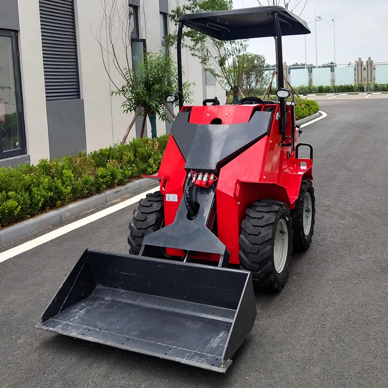 Customized CE/EPA 360 480 CE/EPA/Euro5 Crawler Front End High Quality Small Loading Transporter Crawler Mini Skid Loader