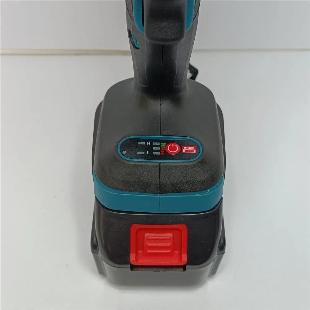 18V 2 Trong 1 Không Chổi Điện Không Dây Tác Động Cờ Lê 1/2Inch Dụng Cụ Điện 15000Amh Lý Pin LED ánh Sáng Thích Ứng Với Makita Pin