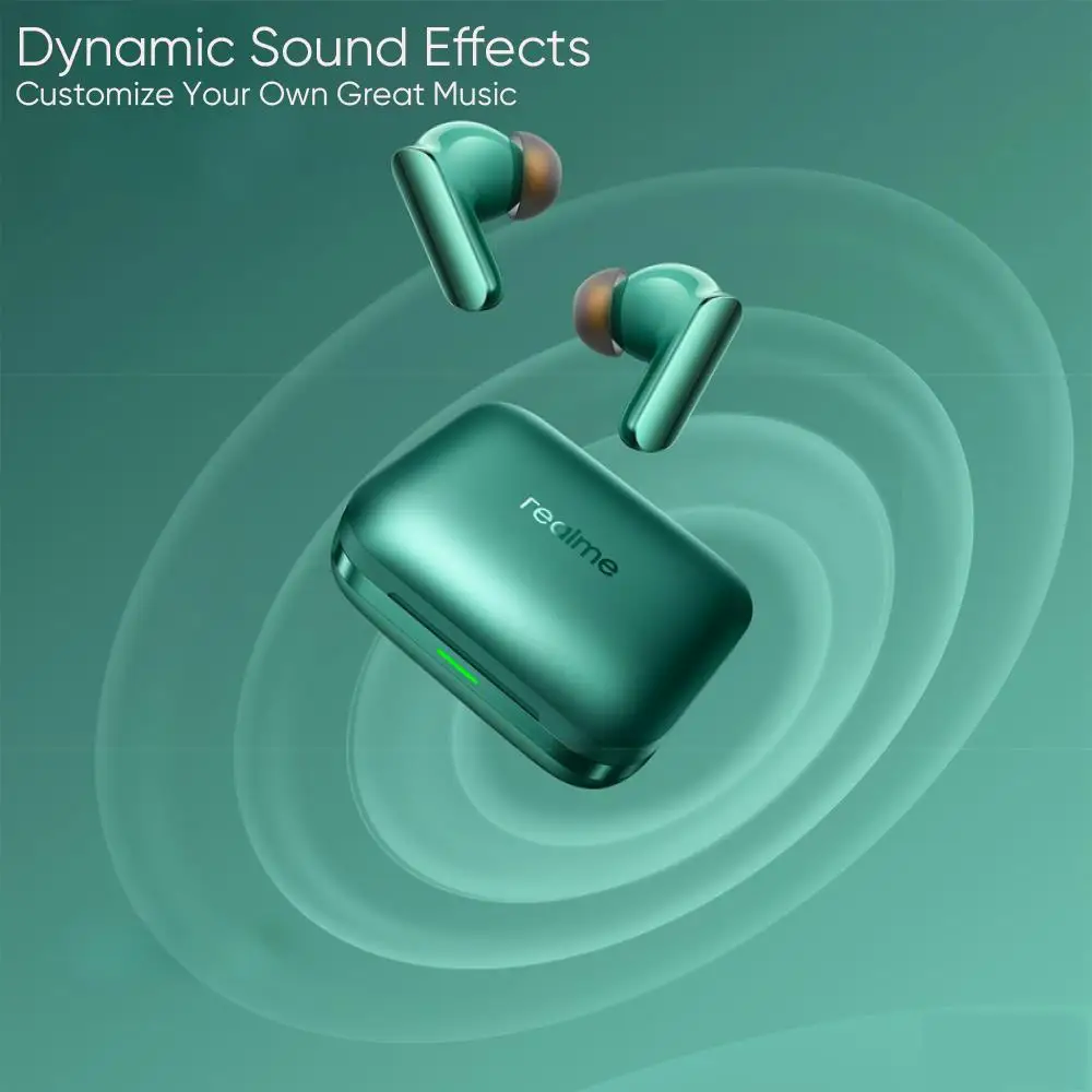 Global Version realme Buds Air 7 pro 53 dB Diepzee Ruisonderdrukking AI Gelijktijdige interpretatie LHDC 5.0 Bluetooth 5.4