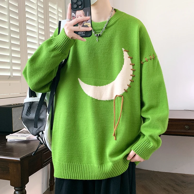 Fleece Chenille Herren Pullover Herbst Winter neue Strick o Hals dicke warme Pullover Basis lässig warme Pullover