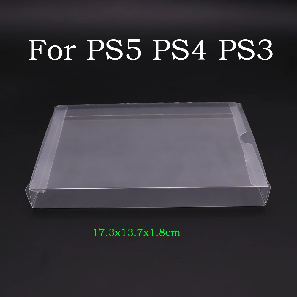 Caja de cartuchos de juego transparente, Protector de plástico PET para juegos CIB para N64 NES SNES para interruptor GB GBA GBC NGPC, 10 Uds.
