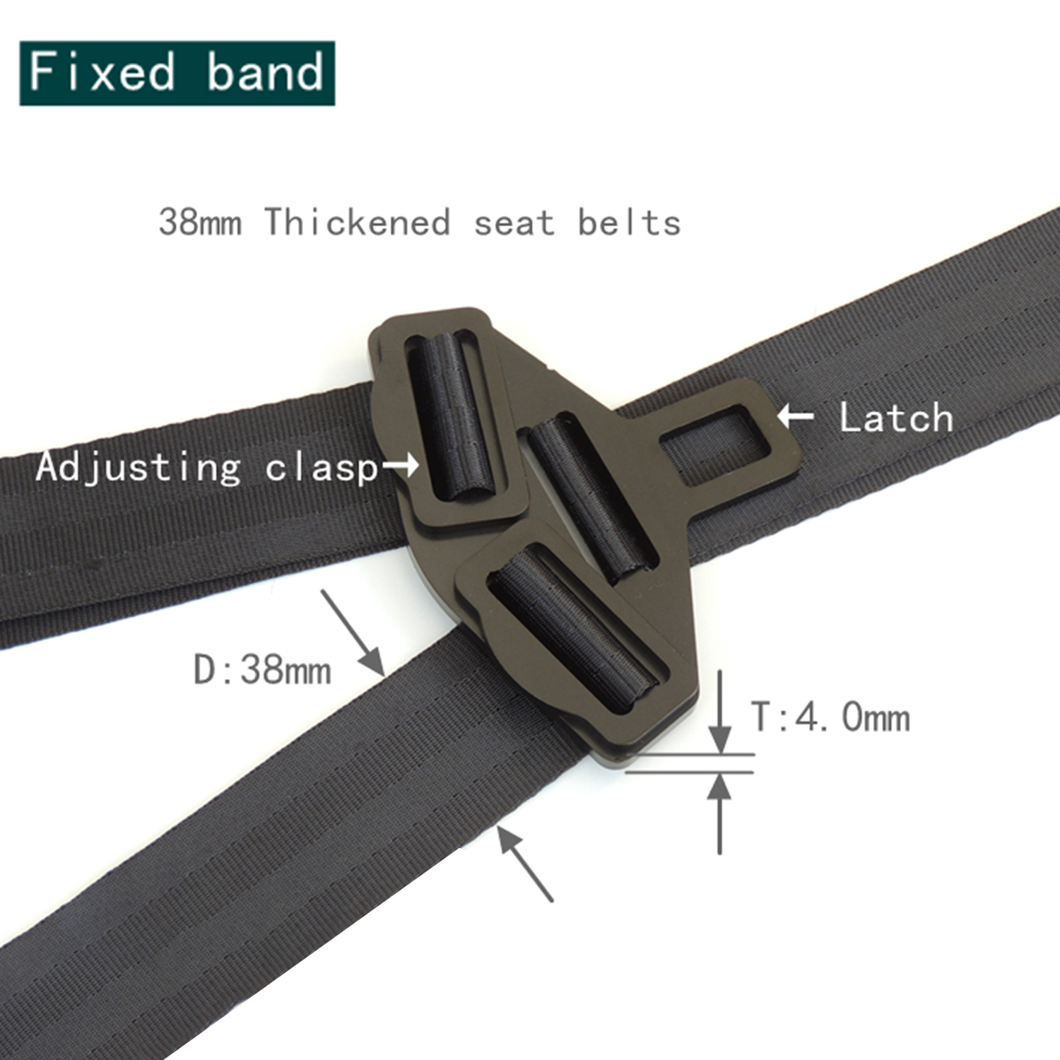 Universal Car Criança Assento Restraint, Anchor Montagem Kit, substituição para ISOFIX Trava Interface Bracket