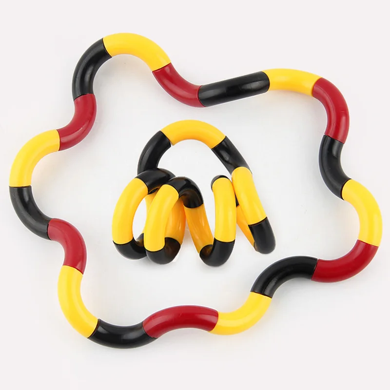 Fidget Spinner Chain ของเล่นบิดวงกลมของเล่นผู้ใหญ่ Antistress Spinner ของเล่นเด็กความเครียดบรรเทา DIY Chain ออทิสติกของขวัญ