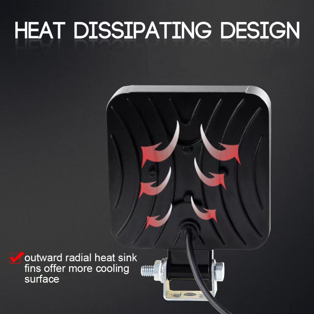 4 PCS 12V LED Light Bar 48W MINI ไฟ LED ทํางาน Off Road Spotlight สําหรับรถบรรทุกรถจี๊ป 4X4 รถ SUV ATV Barra LED ไฟหน้า