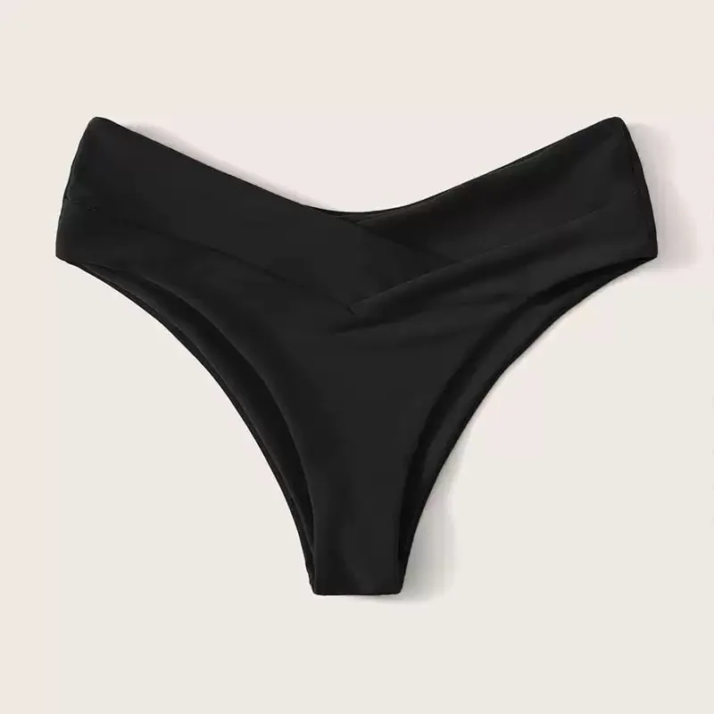 Maillot de bain femmes slips bas de Bikini maillots de bain bas classiques Biquini maillot de bain court effronté string V maillot de bain maillot de bain brésilien