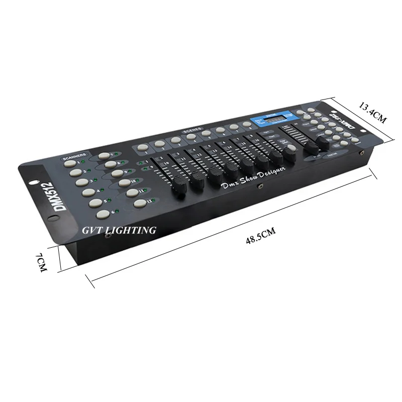 Meistverkaufte neue 192 DMX-Controller-Bühnenlicht 512 DMX-Konsole DJ-Controller-Ausrüstung Schneller kostenloser Versand