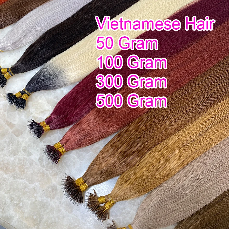 Micro anel extensão de cabelo ombre 100% virgem extensões de cabelo humano nano anel micro contas ponta grossa cabeça cheia 18 "-30" extensões
