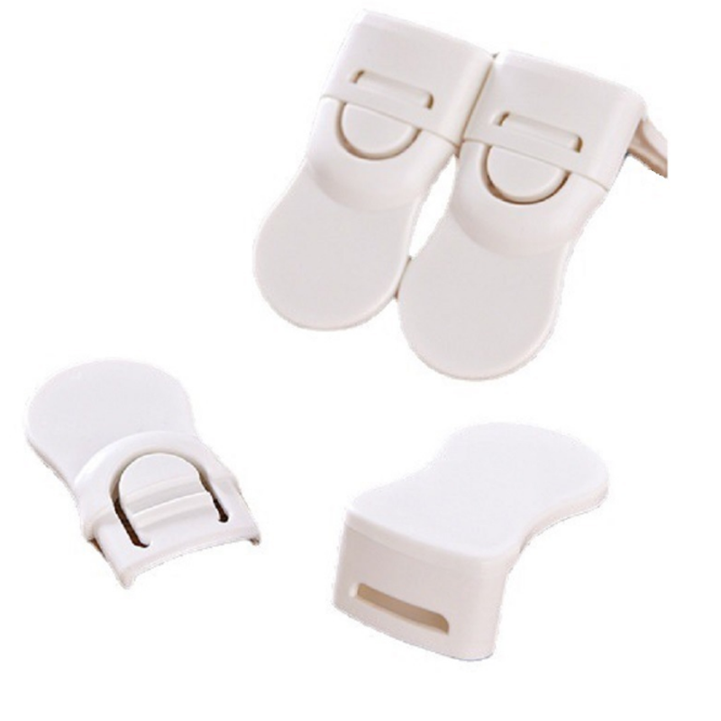 5 ชิ้น/ล็อตใหม่มุมล็อคความปลอดภัยสําหรับเด็กประตูตู้เด็กป้องกันลิ้นชักล็อค