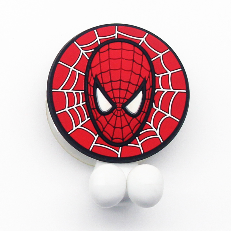 Soporte para cepillos de dientes para niños de Spiderman Hulk de Disney, figura de Anime Frozen, estante montado en la pared de dibujos animados, juguetes de baño, regalos