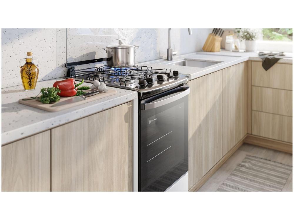 Fogão 4 Bocas Electrolux Branco PerfectCook FE4IB - Bivolt