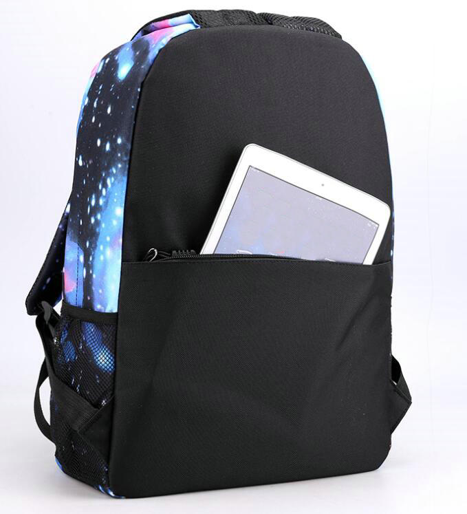 3 pezzi Lilo And Stitch zaino semplice donna maschio bella borsa da scuola per studenti zaini da viaggio per Laptop leggeri di grande capacità