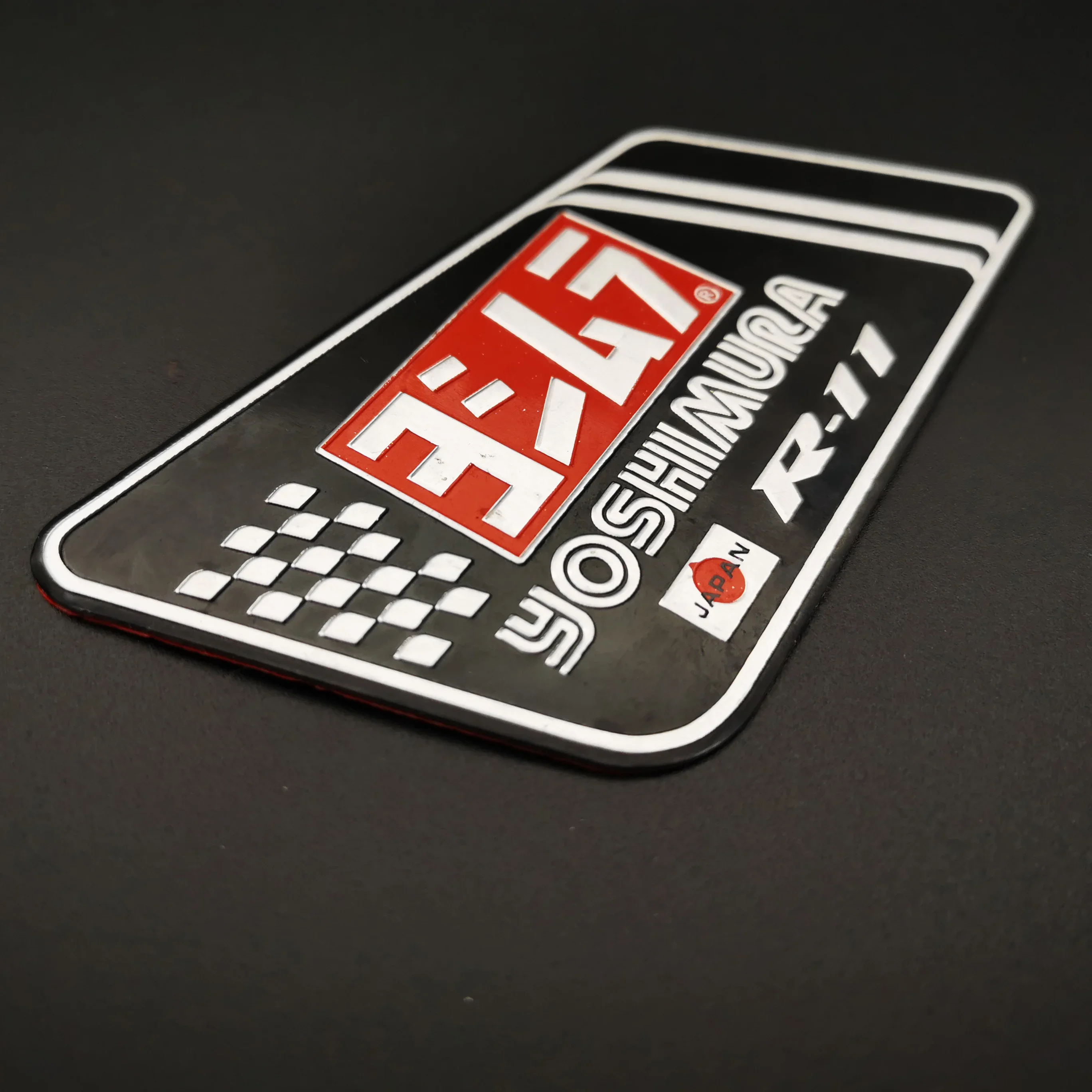 1pcs  Aluminium Motorcycle Exhaust Pipes Decal Sticker Cool Personality Scorpio For Yoshimura USA Japan Stickers Decal