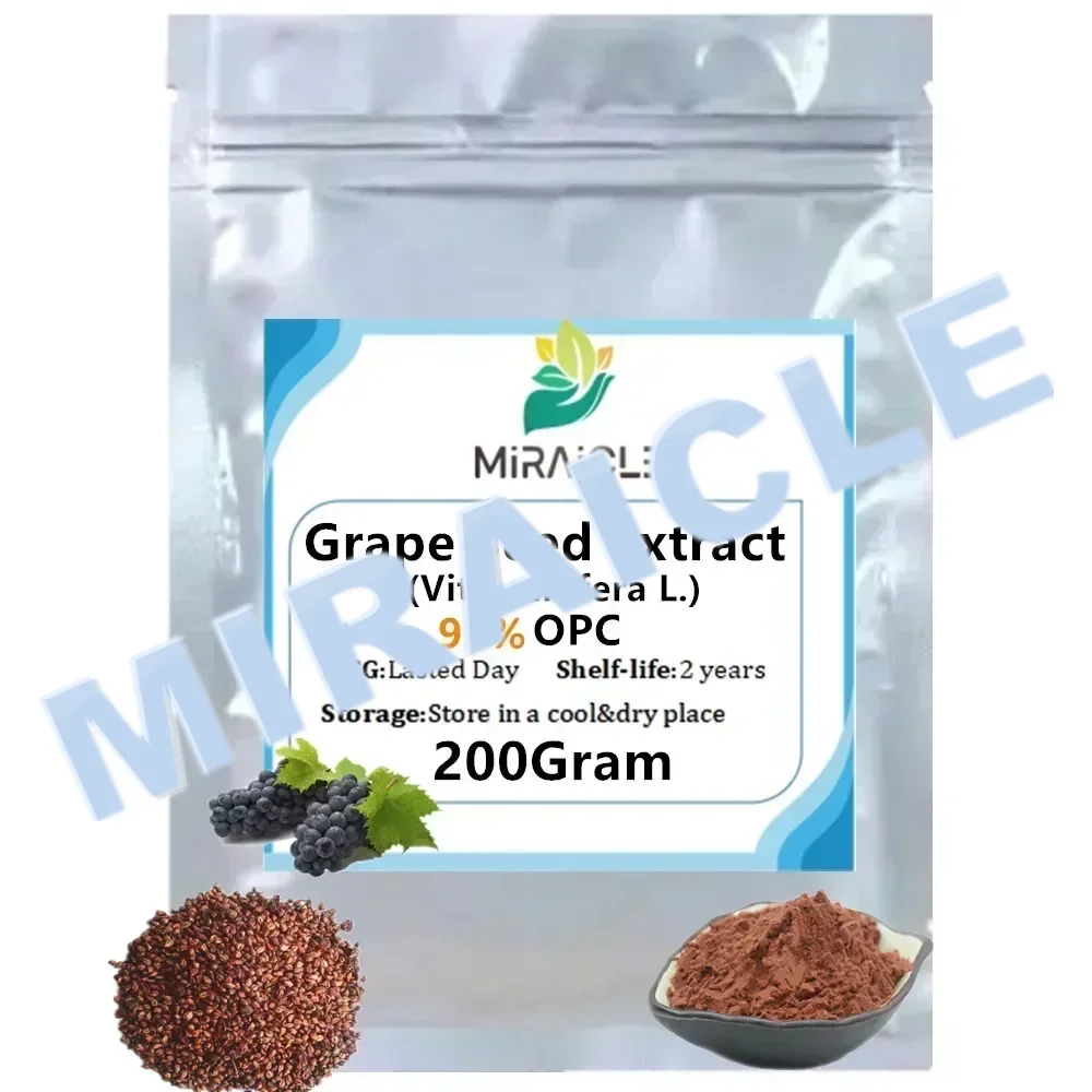 Customized Fast Shipping 95% OPC Grape Extract Out Packing Aluminum Foil Bag