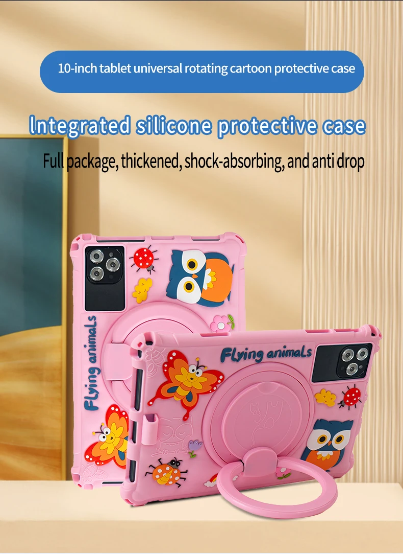 New 10.1-inch Children's t Android 13 Kid Tablet 8GB RAM 64GB ROM, Octa Cor Processor Kidoz Pre Installed Parental Control
