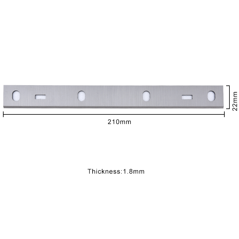STARIBS HSS Planer Blade 210x22x1.8mm for Scheppach RD860, HMS860, Woodstar PT85, Woodworking Power Tool Parts, 8 Inch 2PCS