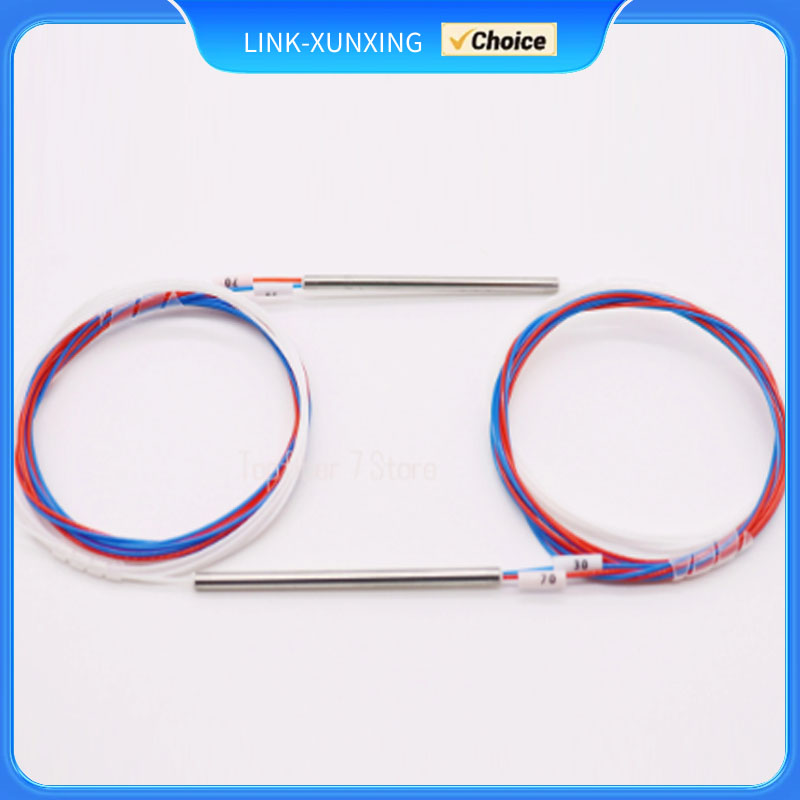 5pcs 1x2 0.9mm 10/90 20/80 30/70 40/60 50/50  Different types  unbalanced coupler fiber optic FBT splitter, without connectors