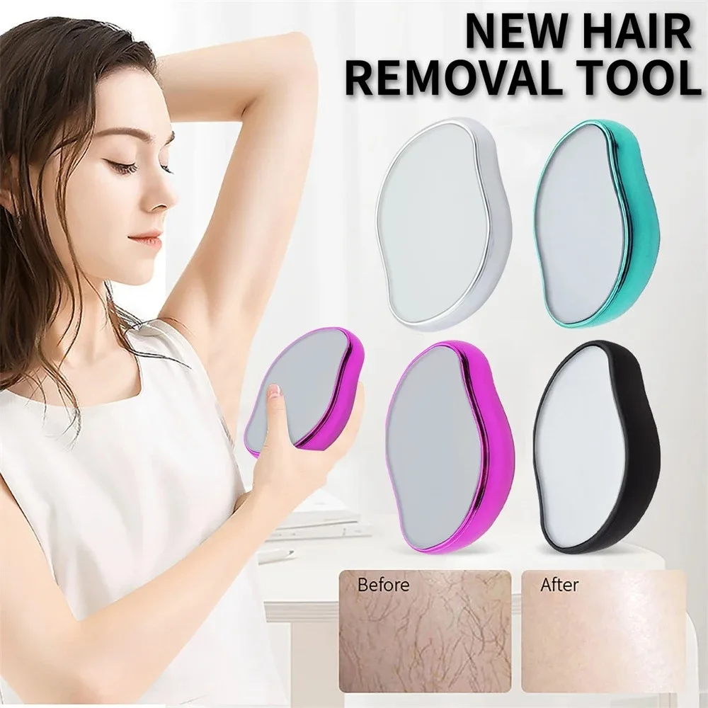 Nano-Glas-Epilierer, Peeling, sinnloses Haarentfernungswerkzeug, schmerzlose Haarentfernung, keine Hautschäden, Haarspitzer, Unisex, Heimgebrauch