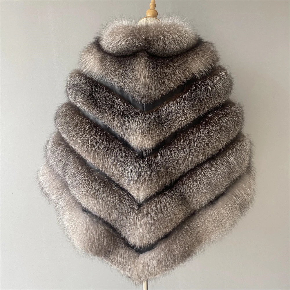 Jaxmonoy frauen Echtpelz Mantel Winter Luxus Natürliche Pelzmantel Damen Mode Warme Neue In Outerwer Hohe Qualität Weibliche 2024