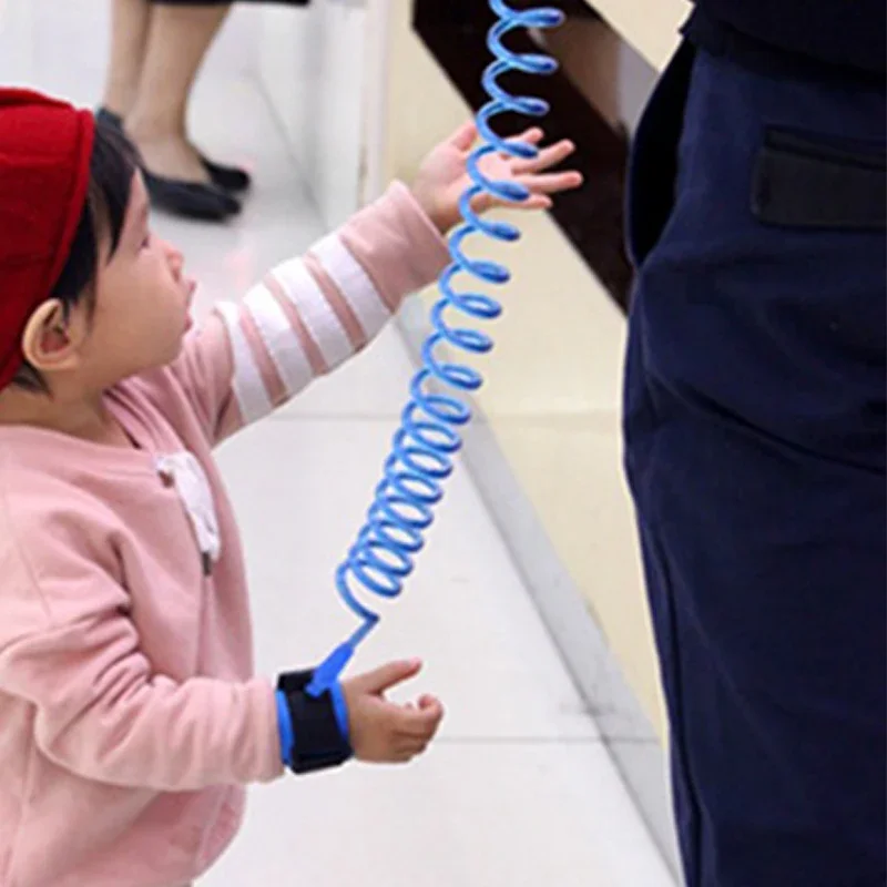 Pulsera antipérdida para bebé 2024, arnés antipérdida con cerradura, correa de cuerda, cinturón a prueba de bloqueo para niños pequeños, 1,5 m