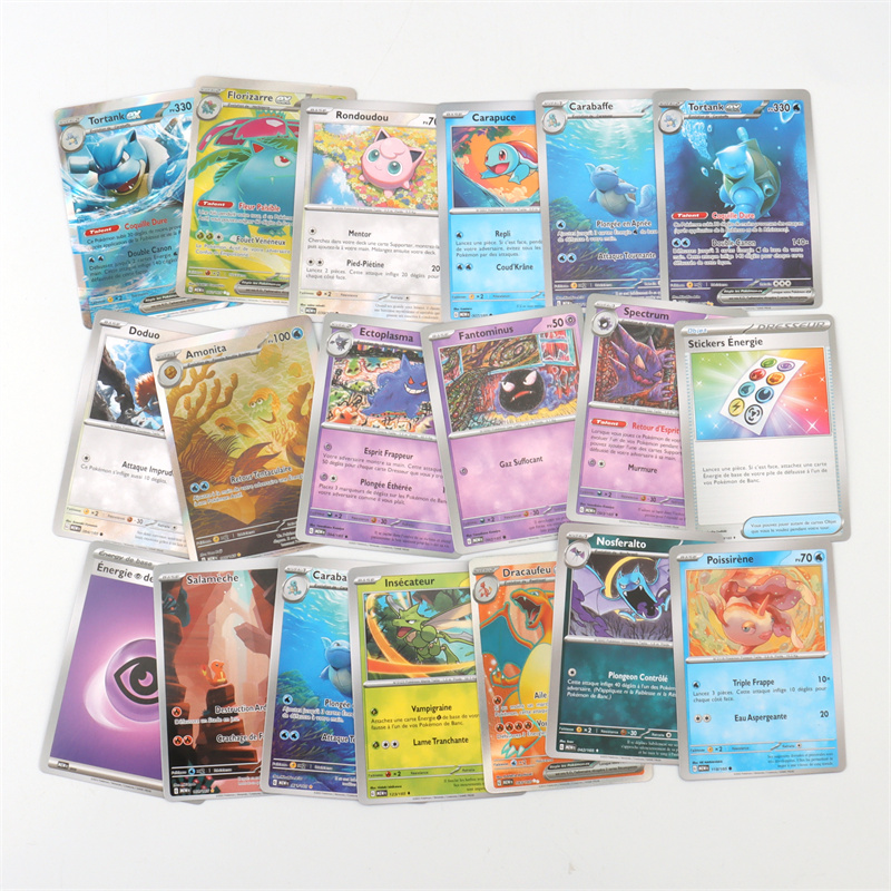 360Pcs French version Pokémon TCG: Scarlet & Violet 151 classics Expansion Booster Box Pokemon trade card 36 Pack Box