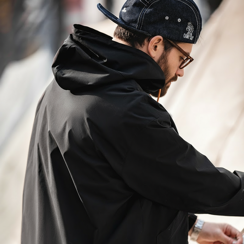 Maden повседневные уличные мужские куртки с несколькими карманами и капюшоном, весенне-осенняя свободная ветровка, парка, рыжий верхняя одежда для скалолазания, спортивная куртка