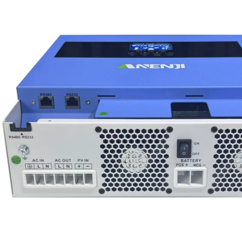 4KW 6.2KW Solar Inverter 24V 48V 220V Hybrid Off Grid On Grid Inversor Built MPPT 100A 120A Solar Charger Apply For Power System