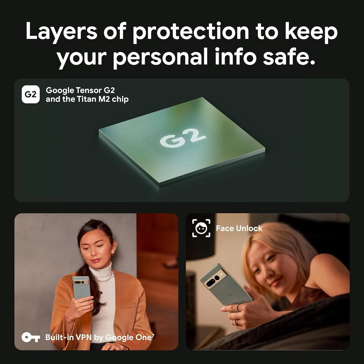 Google pixel 7 pro 5g smartphone 12gb ram 128gb rom 6.7 "google tensor g2 120hz display oled 50mp câmera tripla nfc em estoque