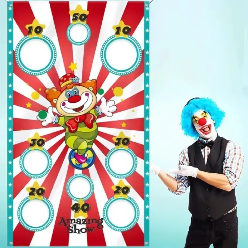 Juego al aire libre de bolsas de frijoles, juego de lanzamiento para niños y adultos, juguete seguro para fiesta de carnaval, actividad de lanzamiento de Navidad para niños