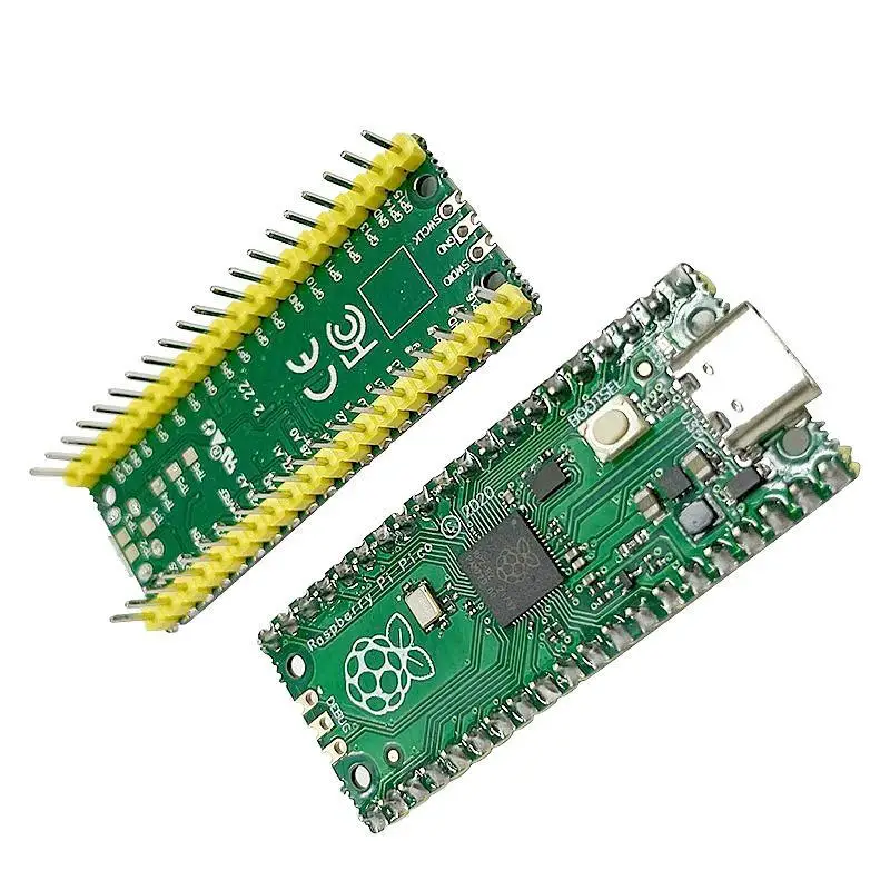 Placa oficial Raspberry Pi Pico RP2040 dual core 264KB ARM microordenador de baja potencia Cortex-M0 + procesador compatible con Python