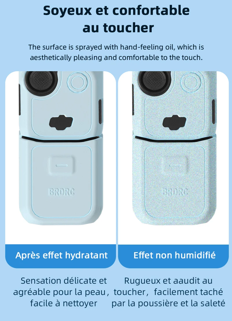 Étui pour DJI OSMO Pocket 3, housse de protection en Silicone, anti-rayures, capuchon d'objectif, étui de protection pour caméra Pocket3, accessoires