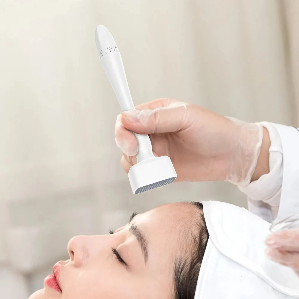 Profesjonalne igły do mikronakłuwania Beauty 140, 0,25 mm, dla kobiet i mężczyzn do użytku domowego