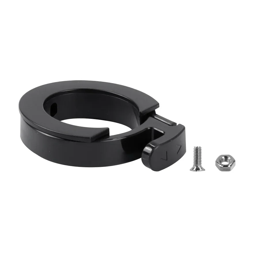 วงกลม Clasped Guard แหวนหัวเข็มขัดประกันสําหรับ Xiaomi M365 1s Pro ด้านหน้าหลอด Stemspacing ไฟฟ้าสกู๊ตเตอร์พับจํากัดหัวเข็มขัดล็อค
