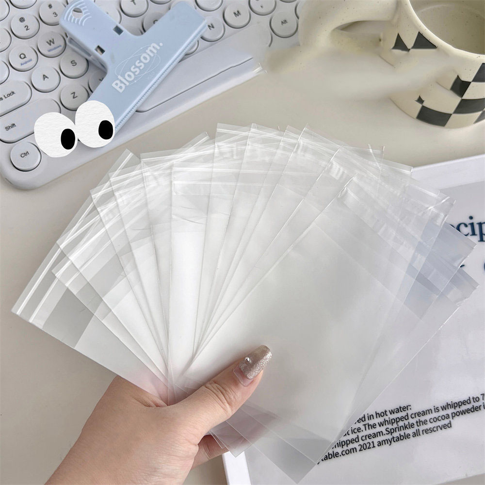 100 個クリア韓国トップローダーフォトカードプロテクター透明カードスリーブフォトカードホルダー韓国アイドルカード 13 × 8 センチメートル