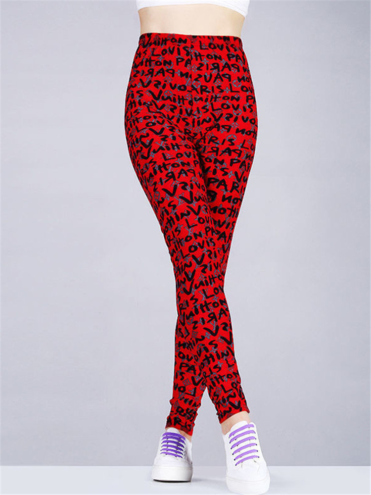 Yrrety flocos de neve leggings algodão malha elastano calças femininas push up leggins esporte fitness correndo calças leggings ginásio menina leggins