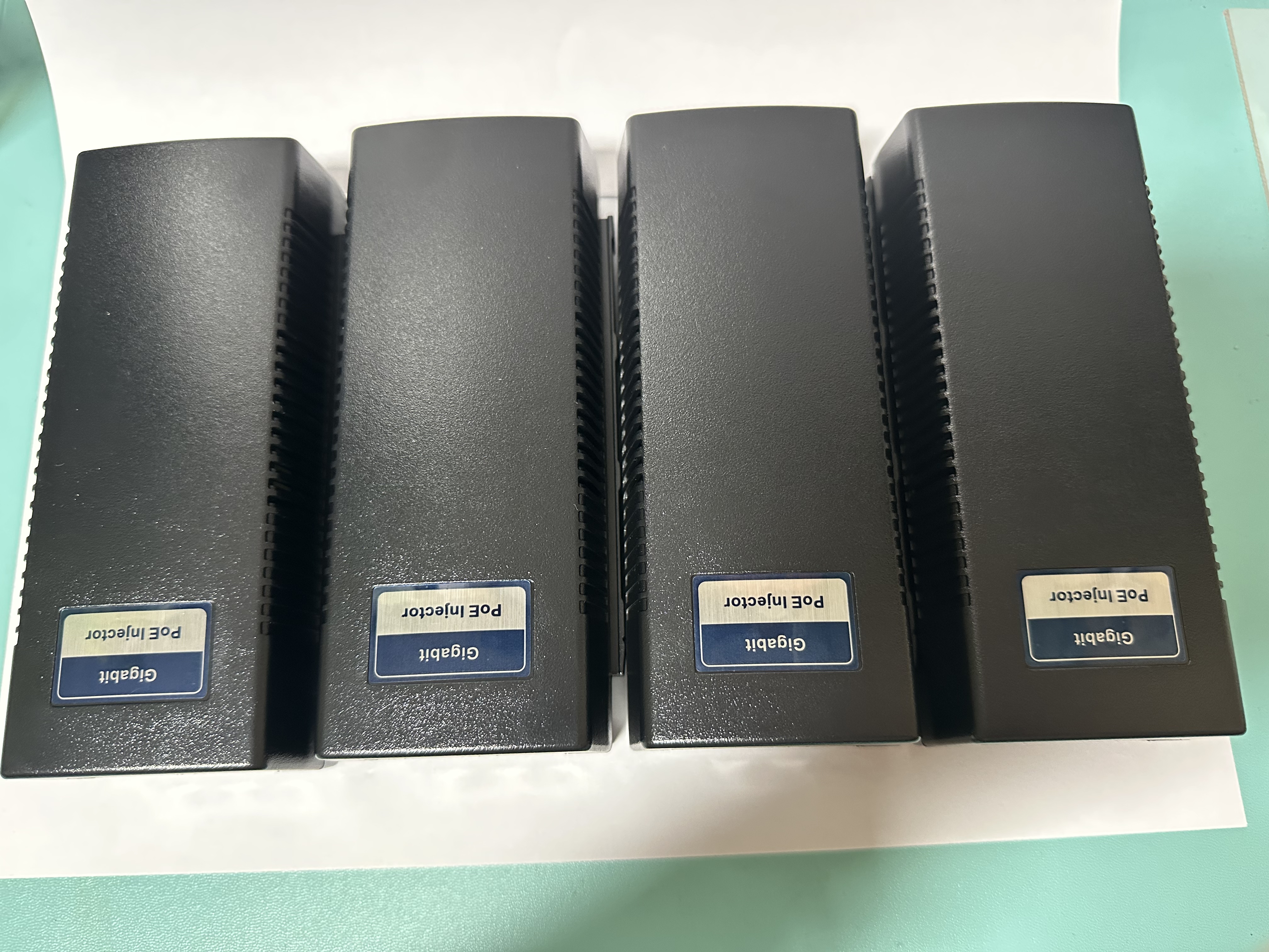 HKBTM Gigabit POE Injetor para Câmera IP CCTV Segurança Vigilância PoE Fonte de Alimentação Adaptador Ethernet Telefone EUA UE Reino Unido Plug