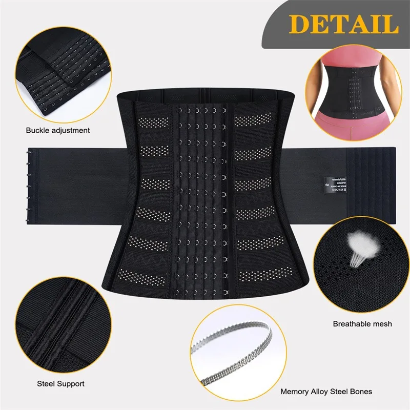 เอวเทรนเนอร์ Body Shaper Tummy Control Slimming Sheath หน้าท้องแบน Reductive Shapewear ผู้หญิงเข็มขัดรัดตัว