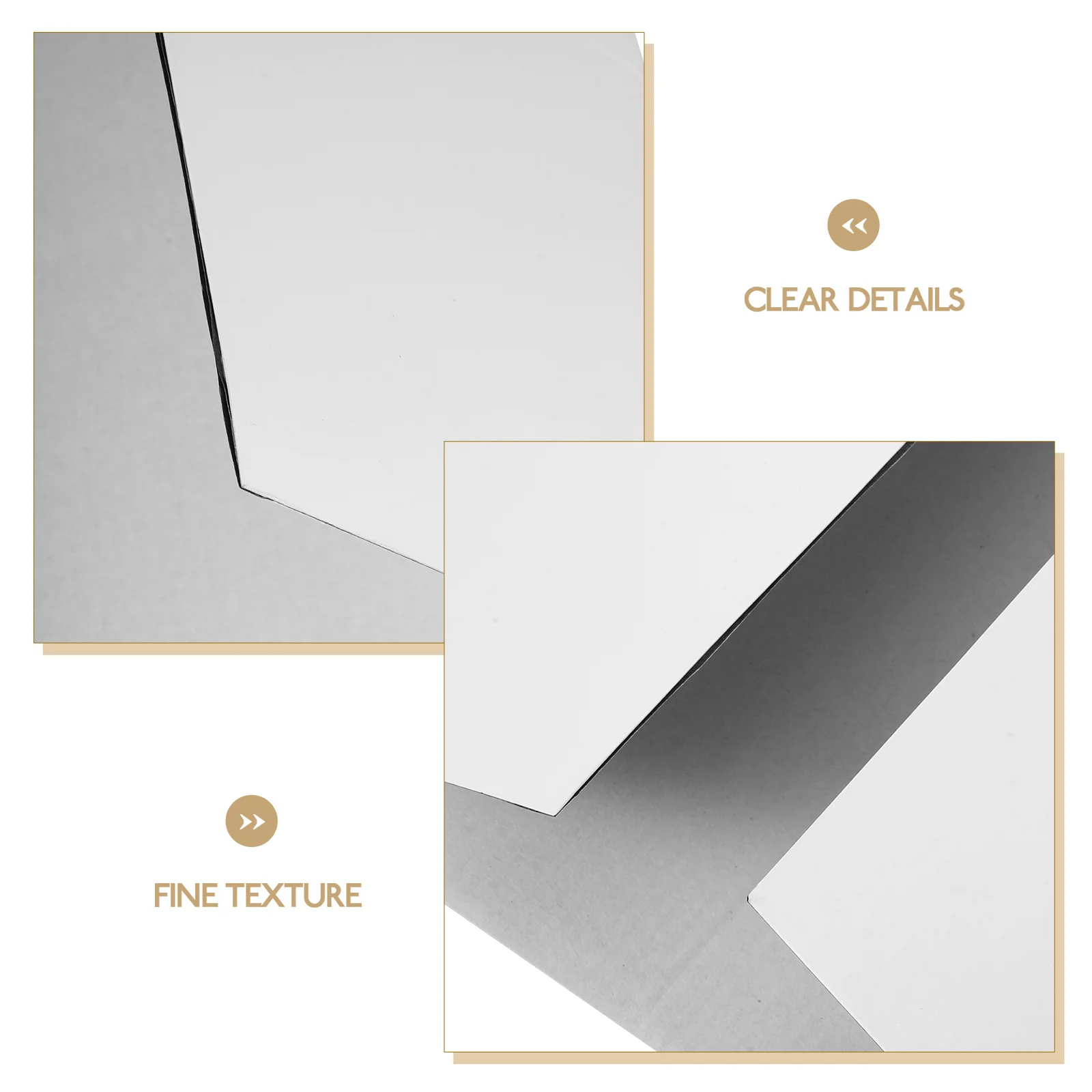Folding Display Board Trifold Double Side Tape Sided Paperboard Poster Boards Folder Photo