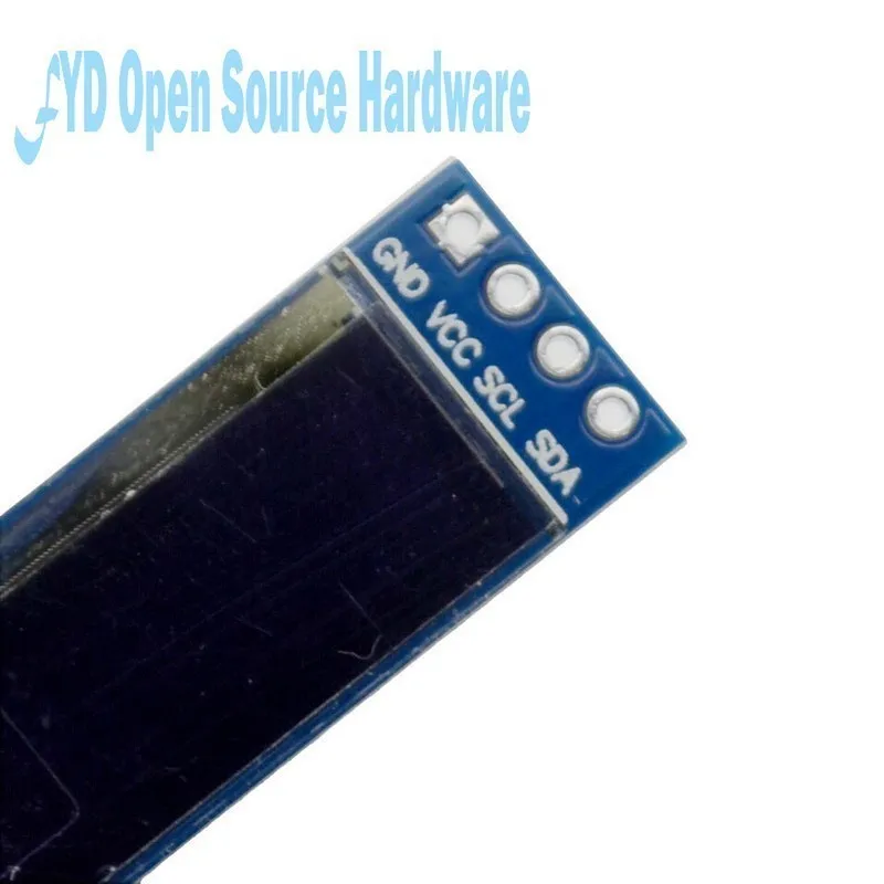 0,91 Zoll 128x32 iic i2c weiß/blau/gelb oled LCD-Display DIY-Modul ssd1306 Treiber ic DC 3,3 V 5V