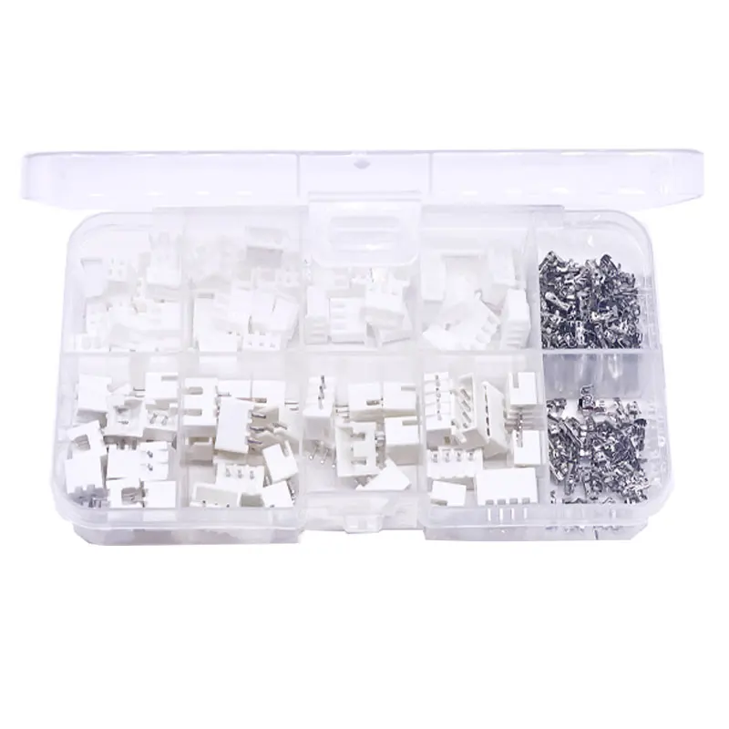 230/250 Pcs XH2.54 2p 3p 4p 5pin 2.54mm Pitch Terminal ชายและหญิงชุดที่อยู่อาศัย Pin Connector Terminal Connector Kit สําหรับสายไฟ