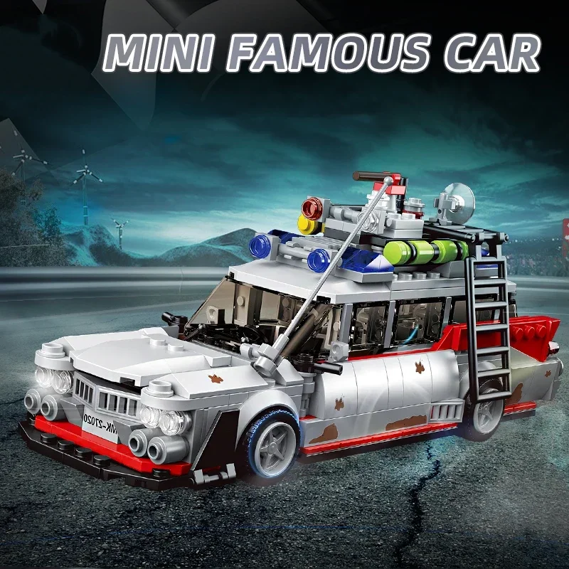Stad Technische Super Snelheid Race Auto Model Bouwstenen Moc Mini Film Voertuig Assemblage Bakstenen Diy Speelgoed Voor Kinderen Geschenken