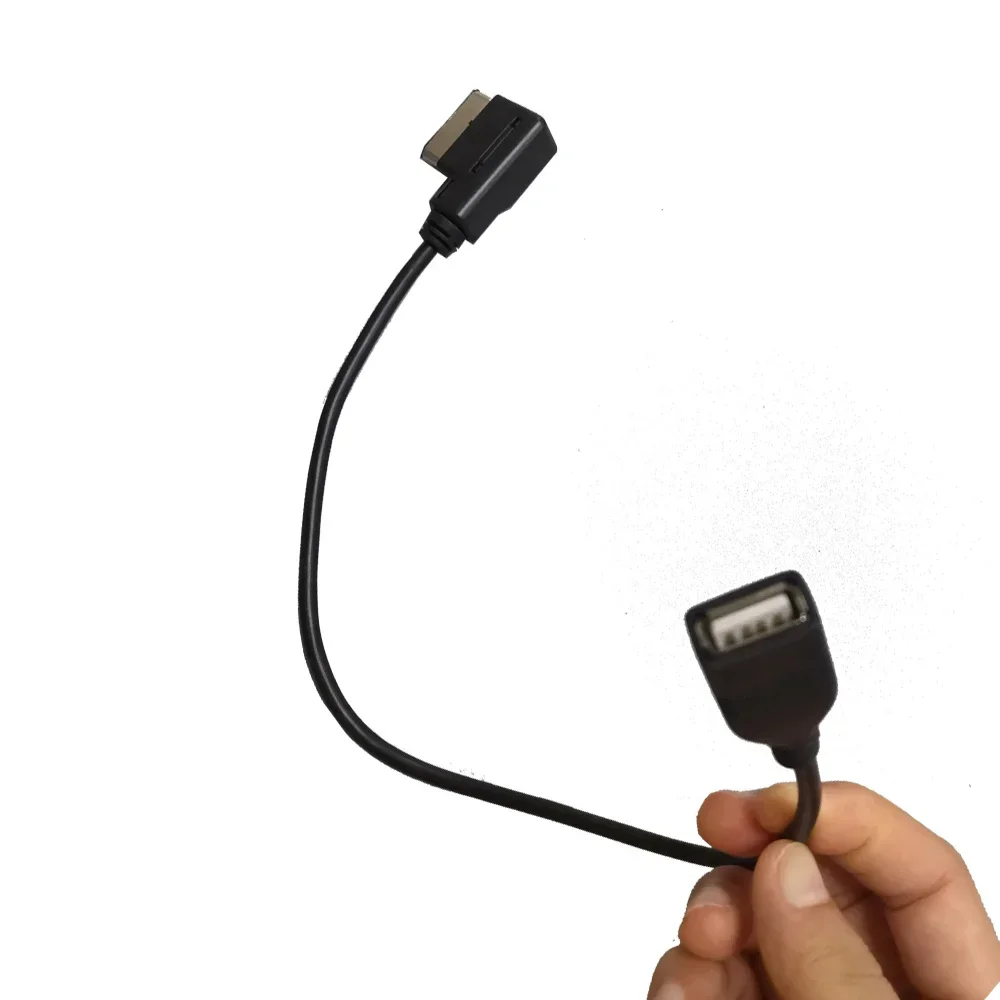 Cho Xe Audi A3 8V S3 A4 B6 B7 B8 A6 C6 C7 Q7 Cho VW Golf 6 Passat Xe Ô Tô phương Tiện Truyền Thông Giao Diện AMI MMI USB Cáp AUX Âm Nhạc Media Adapter