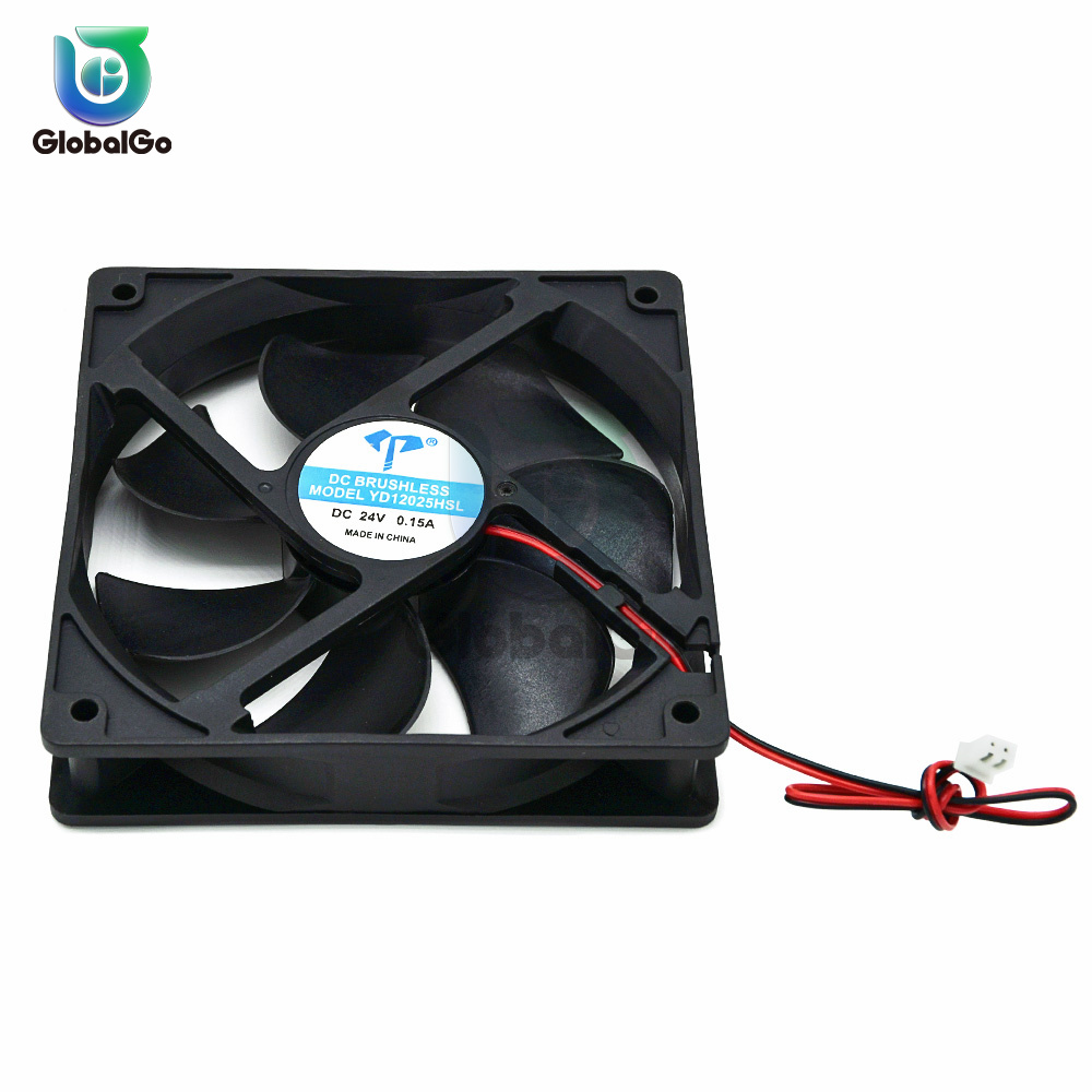 Вентилятор охлаждения для ПК, 5 В, 12 В, 24 В, 48 В, 92 мм, 120 мм, 9225 дюйма, 12025 дюйма