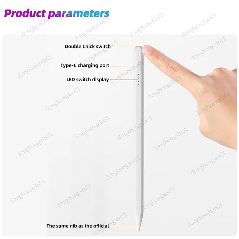 Stylet universel pour Redmi Pad SE 4G, 8.7 pouces, 10.61 Pro 12.1, pour Xiaomi Poco Pad 5G 5 6S Pro 12.4, stylo capacitif Android