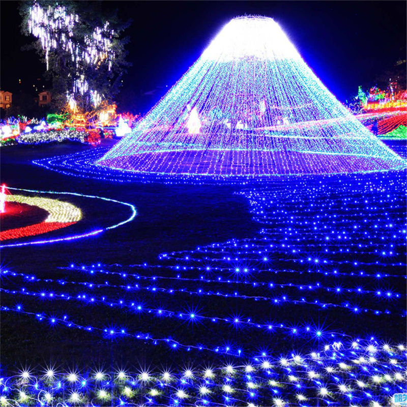 LED Garland String Lights 10m 20m 50m 100m Christmas Tree Wedding Decoration Waterproof Fairy Light Indoor Outdoor 220V EU Lamp