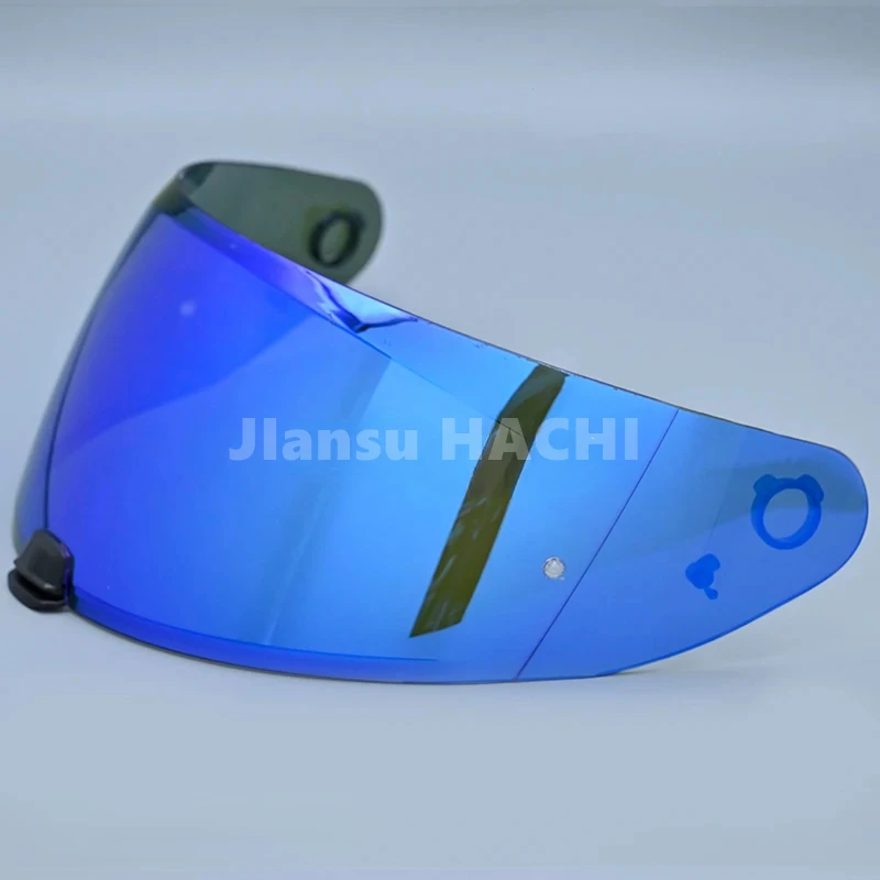 Para HJ-31 motocicleta rosto cheio capacete viseira lente para hjc i70 i10 anti-uv lente à prova de poeira acessórios viseira 10 cores disponíveis