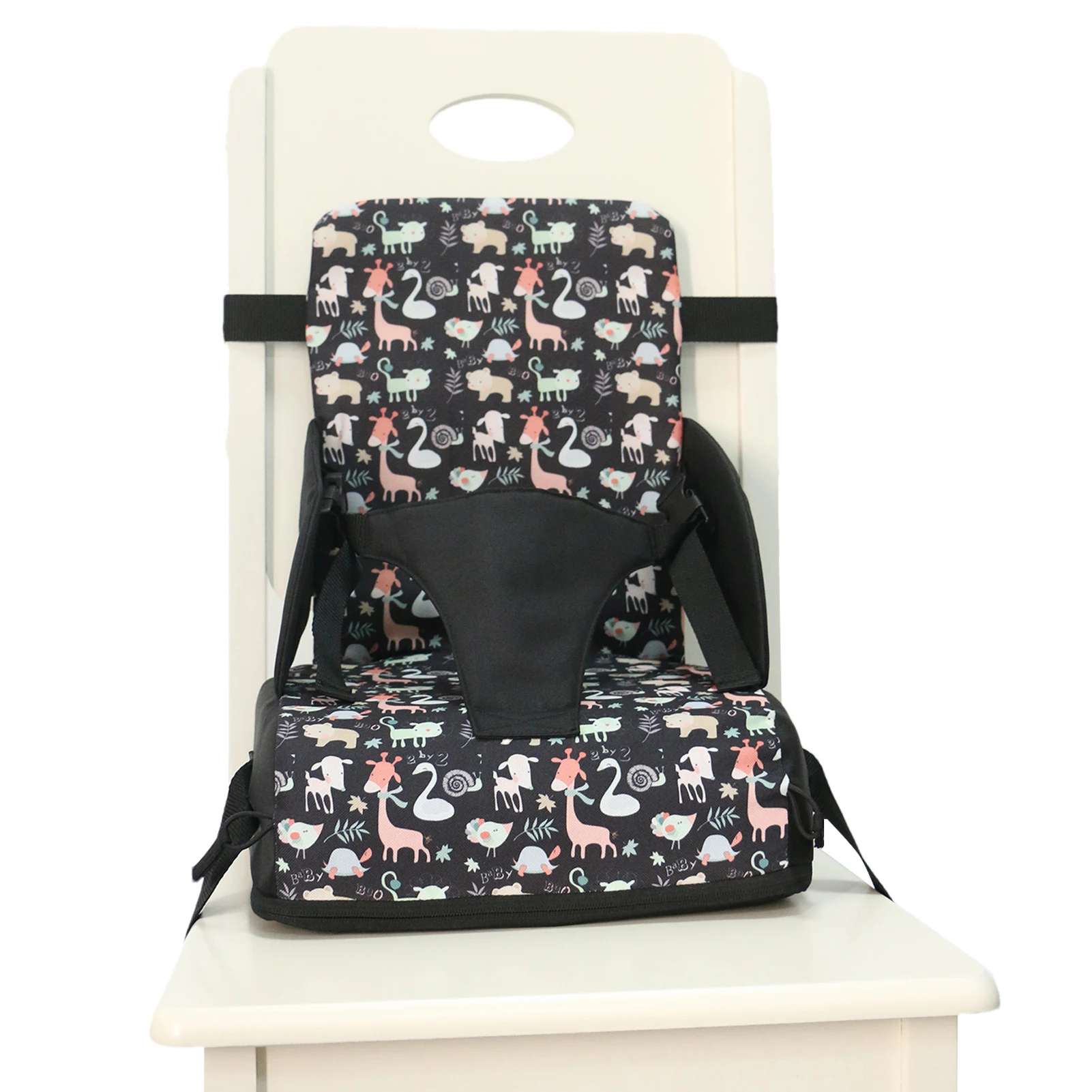 เบาะรองนั่ง Booster เบาะเก้าอี้สําหรับเด็กวัยหัดเดิน Booster Seat สําหรับโต๊ะรับประทานอาหาร เพิ่มเบาะรองนั่ง Booster Kids Booster Seat
