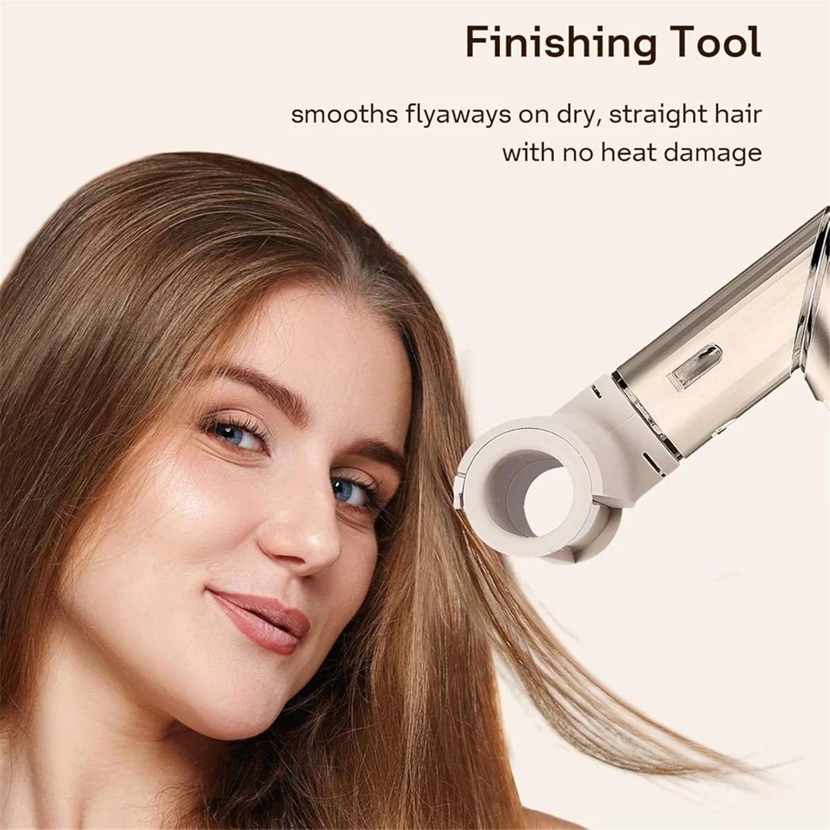 BABQ Wide Tooth Comb and Anti-Flying Nozzle for Shark XSKHD4PA / XSKHD4WTCA FlexStyle Series Air Hair Styling Tool Attachment
